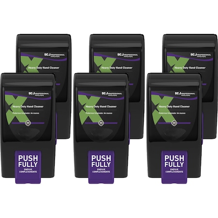 Sc Johnson Soap Dispenser, Foam, 7"Wx13-7/10"Lx6-1/2"H Black, PK 6 SJNGPF3LDQCT